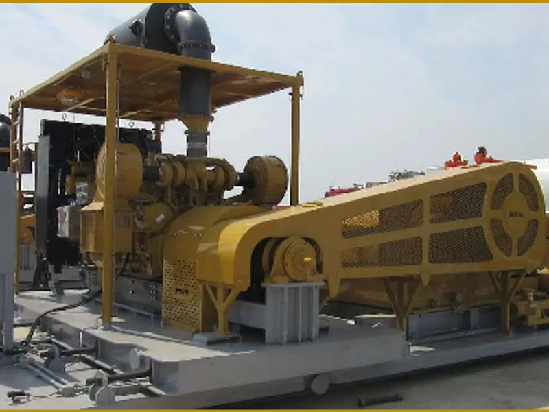 CAT 3512发动机+F1600泥浆泵