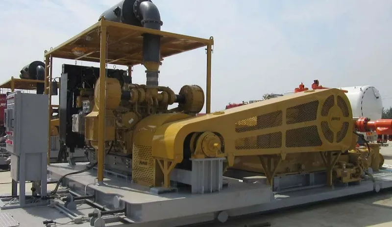 CAT3512发动机+F-1000泥浆泵